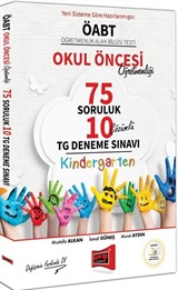 ÖABT Okul Öncesi Öğretmenliği 75 Soruluk Çözümlü 10 TG Deneme Sınavı