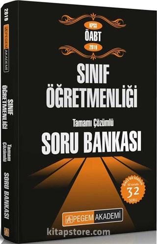 2019 KPSS ÖABT Sınıf Öğretmenliği Tamamı Çözümlü Soru Bankası