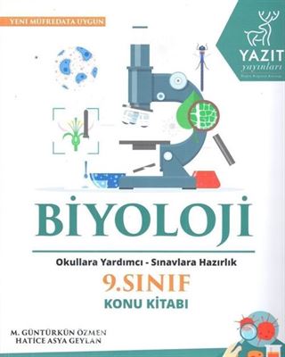 9. Sınıf Biyoloji Konu Kitabı