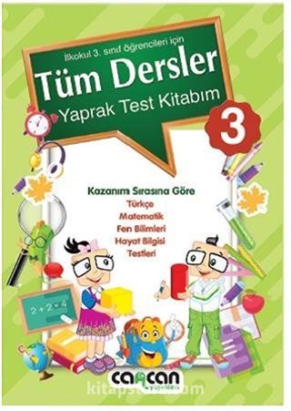 3. Sınıf Tüm Dersler Yaprak Test Kitabım