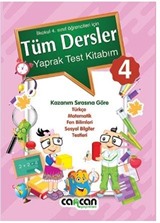 4. Sınıf Tüm Dersler Yaprak Test Kitabım