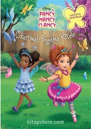 Disney Fancy Nancy Clancy Çıkartmalı Boyama Kitabı