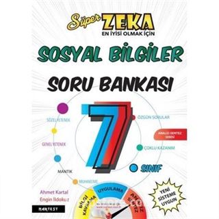 7. Sınıf Süper Zeka Sosyal Bilgiler Soru Bankası Fen Liselerine Hazırlık