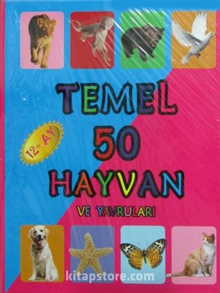 Temel 50 Hayvan ve Yavruları (12+ Ay)