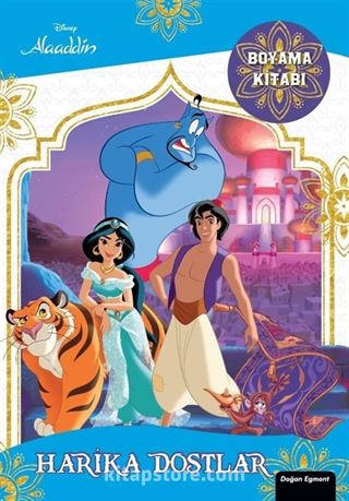 Disney Alaaddin Harika Dostlar Boyama Kitabı