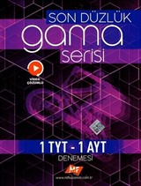 TYT AYT Son Düzlük Gama Serisi Deneme