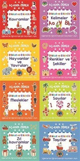 Aç-Kapa Öğren (8 Kitap)