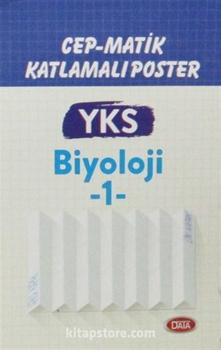 YKS Biyoloji 1 Cep Matik Katlamalı Poster