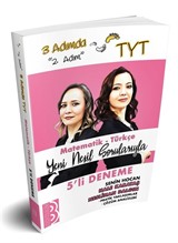 TYT 3 Adımda Matematik-Türkçe 5'li Deneme ''2. Adım''