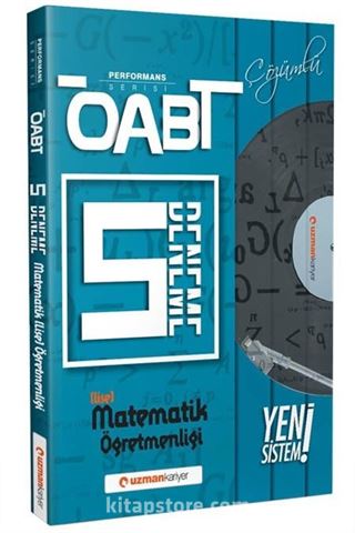 ÖABT Lise Matematik (75 Soruluk) Çözümlü 5 Deneme Performans Serisi - Yeni Sistem