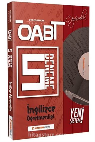 ÖABT İngilizce (75 Soruluk) Çözümlü 5 Deneme Performans Serisi - Yeni Sistem