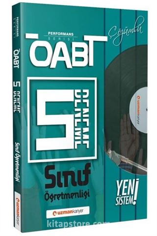 ÖABT Sınıf Öğretmenliği (75 Soruluk) Çözümlü 5 Deneme Performans Serisi - Yeni Sistem