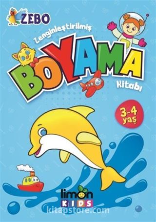 Zenginleştirilmiş Boyama Kitabı (3-4 Yaş)