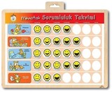 Mıknatıslı Sorumluluk Takvimi 3+ yaş