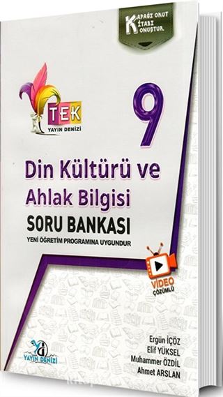 9. Sınıf Din Kültürü ve Ahlak Bilgisi TEK Serisi Soru Bankası