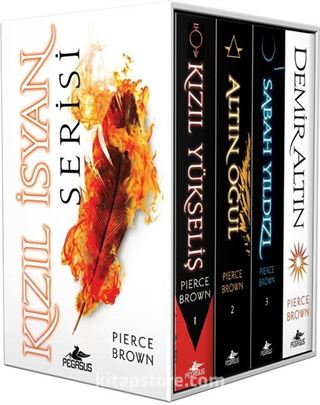 Kızıl İsyan Serisi Kutulu Özel Set (4 Kitap) (Karton Kapak)