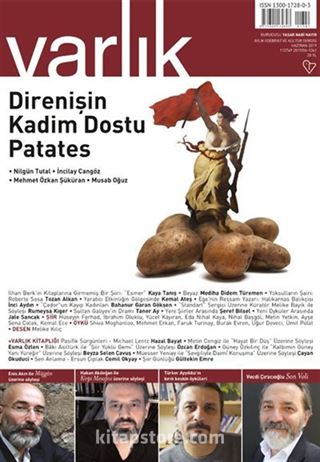 Varlık Aylık Edebiyat ve Kültür Dergisi Haziran 2019