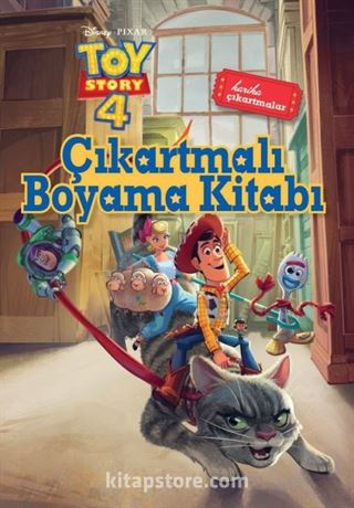 Dısney Toy Story Çıkartmalı Boyama Kitabı