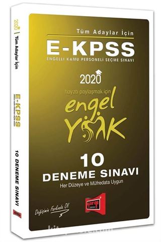 2020 E-KPSS Tüm Adaylar İçin 10 Deneme Sınavı