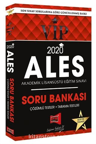 2020 ALES VIP Soru Bankası