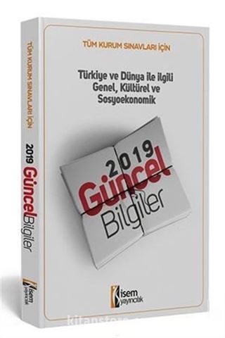 2019 Tüm Sınavlar İçin Güncel Bilgiler Konu Öğretimli Soru Bankası