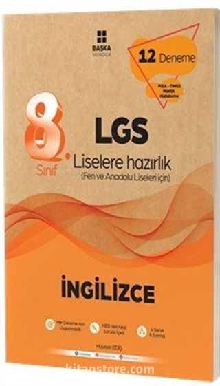 2019 LGS 8.Sınıf İngilizce 6 Branş Deneme