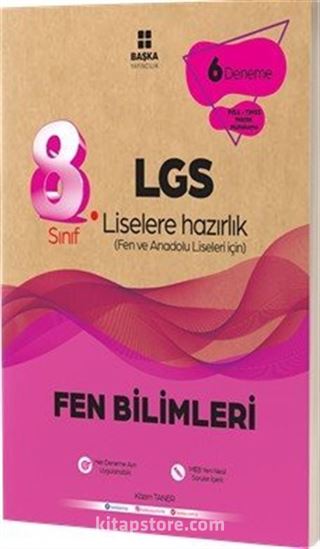 2019 LGS 8.Sınıf Fen Bilimleri 6 Branş Deneme