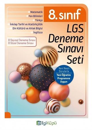 8. Sınıf LGS Deneme Sınav Seti