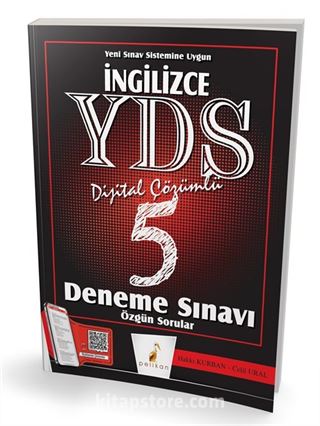 İngilizce YDS Çözümlü 5 Deneme Sınavı