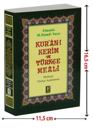 Kur'an-ı Kerim Türkçe Meali Metinsiz (Çanta Boy)