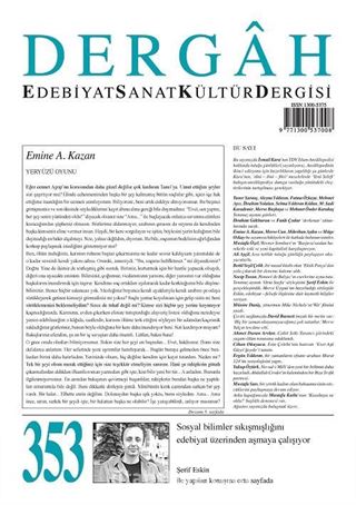 Dergah Edebiyat Sanat Kültür Dergisi Sayı:353 Temmuz 2019