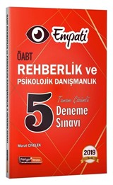 2019 ÖABT Empati Rehberlik ve Psikolojik Danışmanlık Tamamı Çözümlü 5 Deneme Sınavı