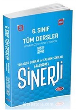 6. Sınıf Sinerji Tüm Dersler Soru Bankası (Karekod Çözümlü)