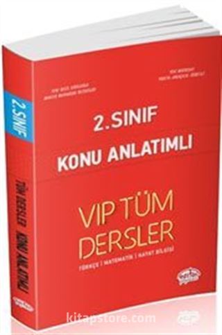 2. Sınıf Vıp Tüm Dersler Konu Anlatımlı