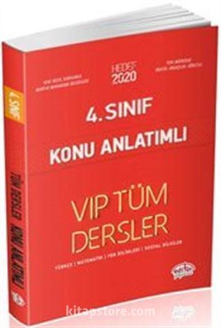 4. Sınıf Vıp Tüm Dersler Konu Anlatımlı