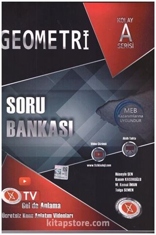 TYT AYT Geometri Soru Bankası Kolay A Serisi