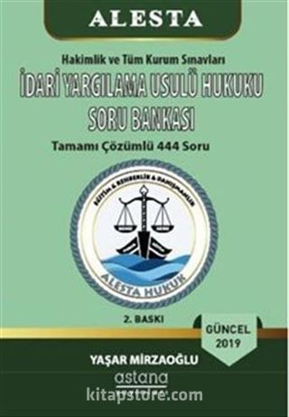 Alesta İdari Yargılama Usulü Hukuku Soru Bankası