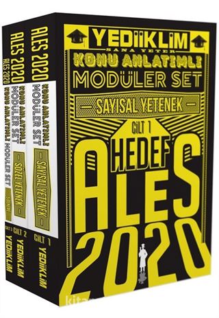 2020 ALES Konu Anlatımlı Modüler Set (3 Kitap)