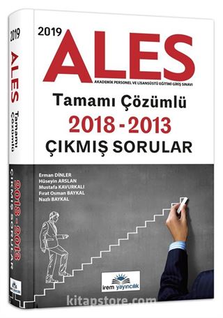 2019 ALES Tamamı Çözümlü Çıkmış Sorular