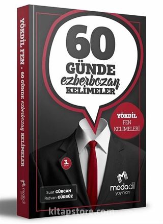 60 Günde Ezberbozan Kelimeler Yökdil Fen Bilimleri