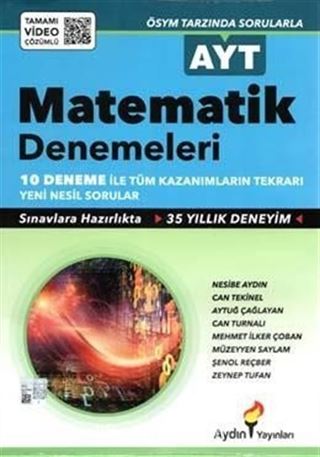 AYT Matematik 10'lu Deneme Sınavı