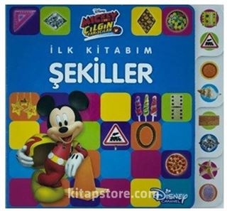 Disney Mickey ve Çılgın Yarışçılar İlk Kitabım Şekiller