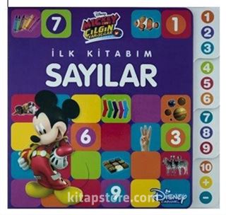 Disney Mickey ve Çılgın Yarışçılar İlk Kitabım Sayılar