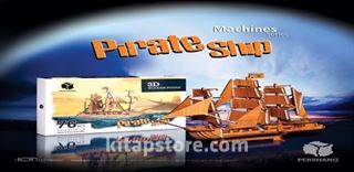 Yelkenli Gemi (Pirate Ship) Yapboz Ahşap