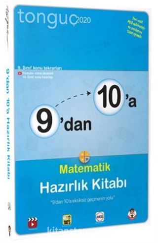 9'dan 10'a Matematik Hazırlık Kitabı