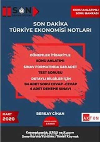 Son Dakika Türkiye Ekonomisi Notları