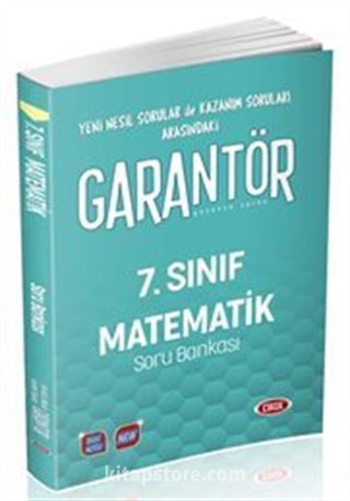 7. Sınıf Garantör Matematik Soru Bankası