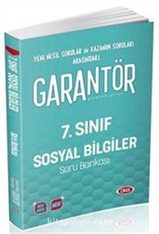 7. Sınıf Garantör Sosyal Bilgiler Soru Bankası