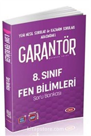 8. Sınıf Garantör Fen Bilimleri Soru Bankası