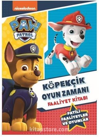 Paw Patrol Köpekçik Oyun Zamanı Faaliyet Kitabı